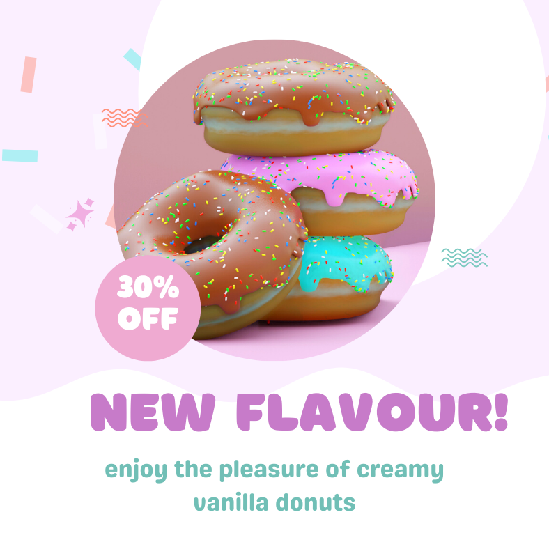 Offer post for social media content